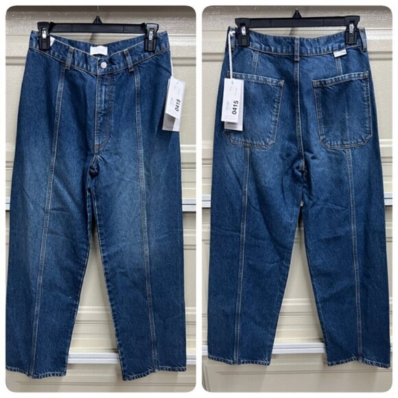 Boyish COBY Womens Denim High Waisted Sz 26 in TOP GUN